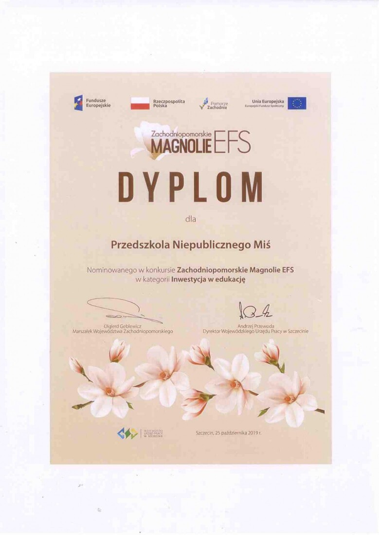 Zachodniopomorskie Magnolie EFS