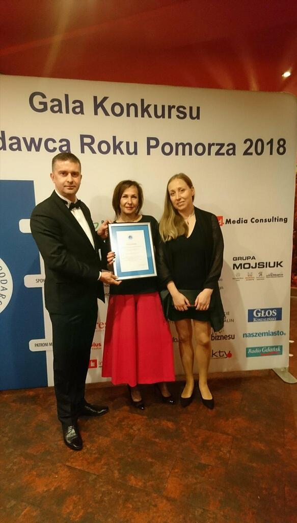 Pracodawca Roku Pomorza 2018